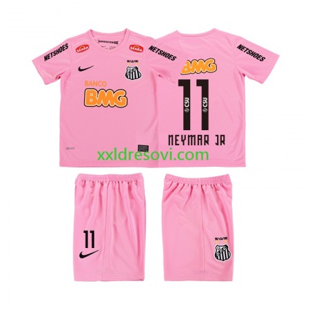 Santos Neymar JR 11 2012 2013 Retro Četvrta Dječji Nogometni Dres